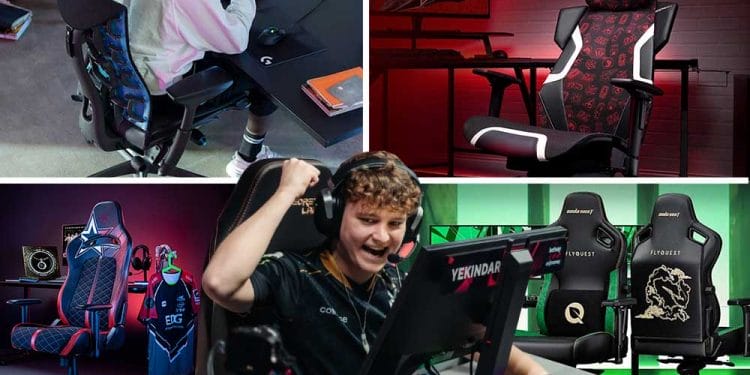 Best pro esports gaming chairs used by elite pro esports teams