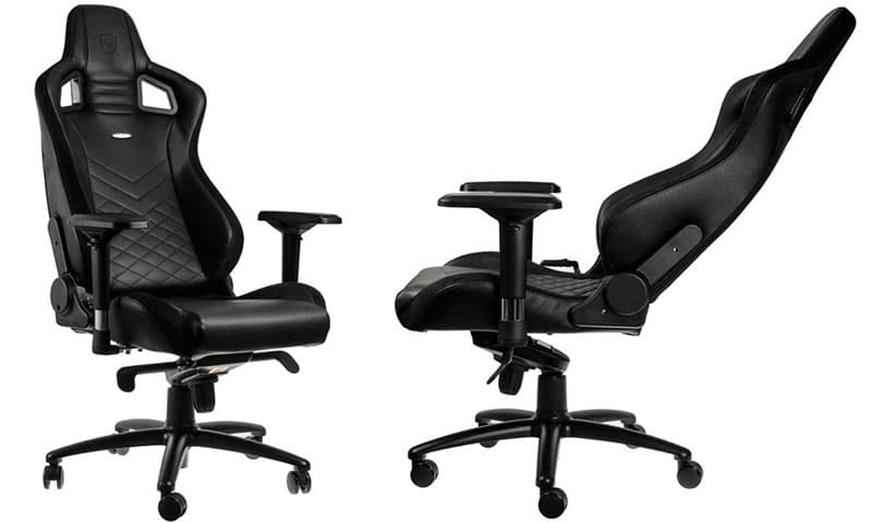 Noblechairs Epic black PU leather model