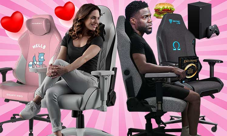 Gaming Chair Posture Health Benefits For Men Women Kids