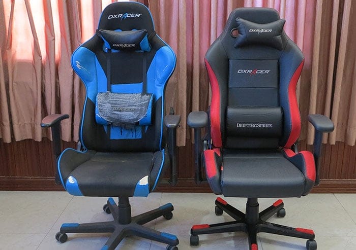 DXRacer gaming chairs used by ChairsFX