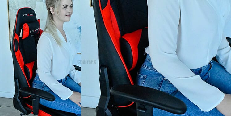 Pro Series chair lumbar pillow usage