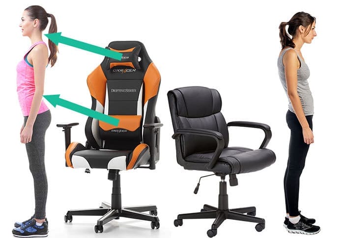 Chairs support good posture