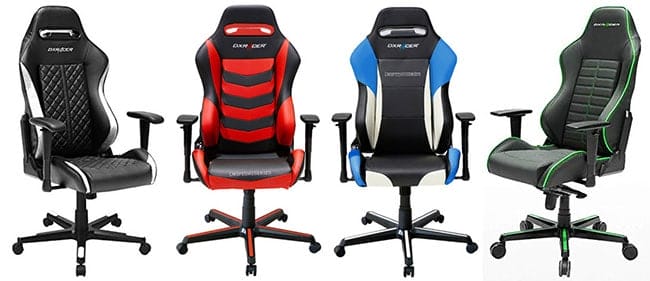 DXRacer Drifting Series gaming chairs