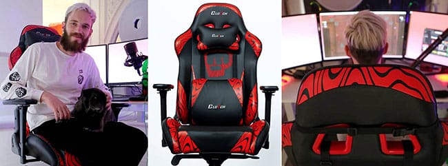 Pewdiepie gaming chair