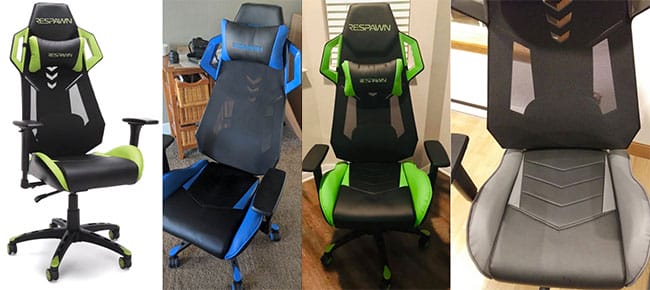 Respawn gaming discount chair mesh back