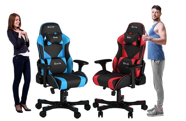 clutch chairz throttle series alpha gaming chair