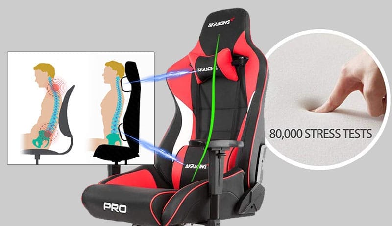 AKRacing chair padding