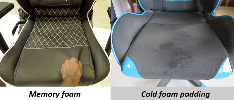 Memory foam vs cold cure foam