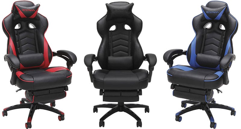 Respawn 110 footrest ergonomic chair