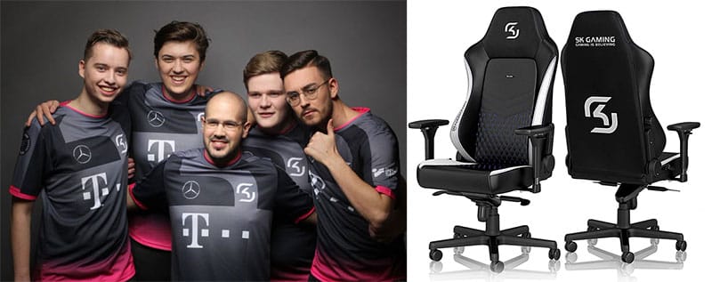 SK Gaming and Noblechairs partnership