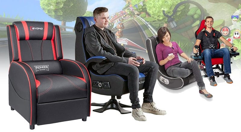 4 types of console gaming chairs