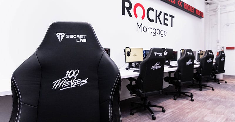 Secretlab special edition 100 Thieves chairs