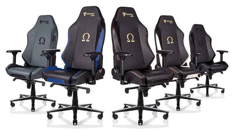 Omega PU leather color choices