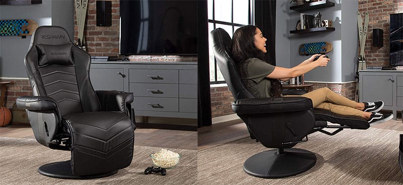 Respawn 900 gaming chair in living room
