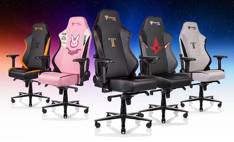 Secretlab Titan esports chairs