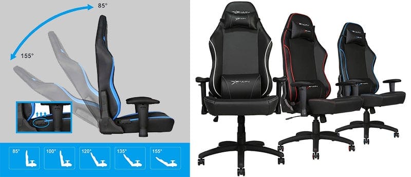E-Win big and tall chair features