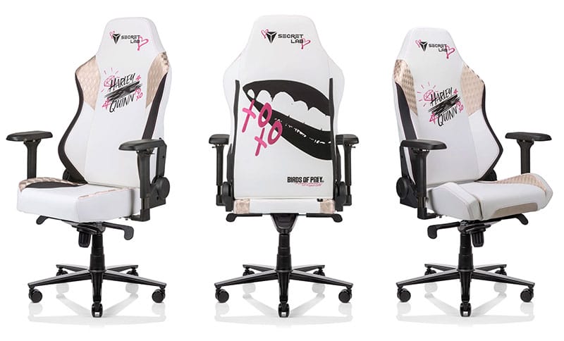 Secretlab Birds of Prey Harley Quinn chair