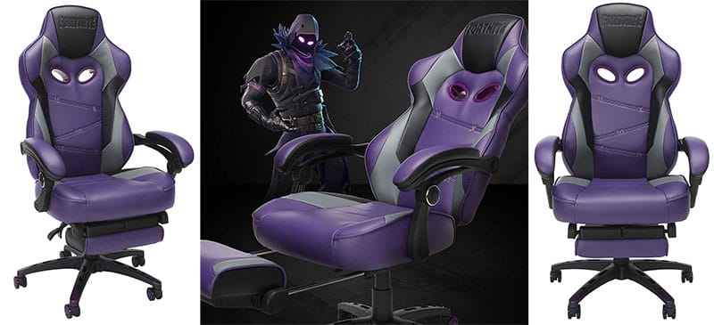 Fortnite RAVEN-Xi Gaming Chair RESPAWN by OFM Reclining Ergonomic Chair 