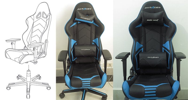 DXRacer chair assembly final step