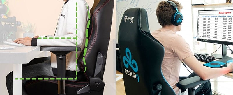 Using the Secretlab Titan as an office chair