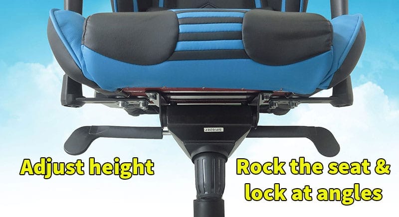 Gaming chair multifunction tilt-lock explained