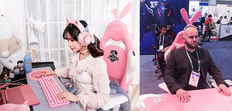 Autofull pink gaming chair review