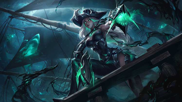 Miss Fortune ruined look