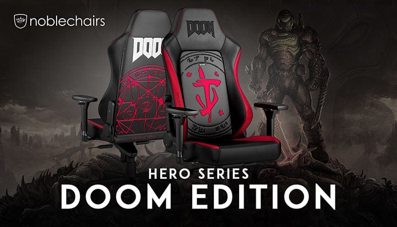 Noblechairs Hero special edition DOOM chair