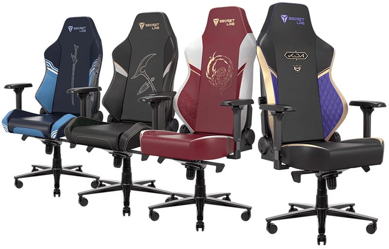 Secretlab League of Legends chairs