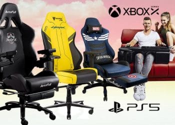 Xbox Series X or PS5 living room gaming setup
