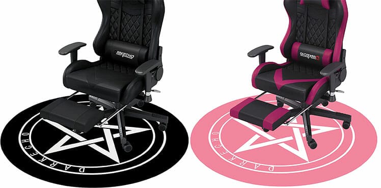 Dark Echo gaming chair floor mats