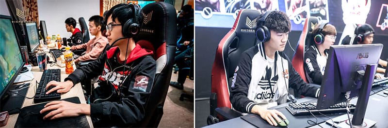 Victorage chairs for esports players