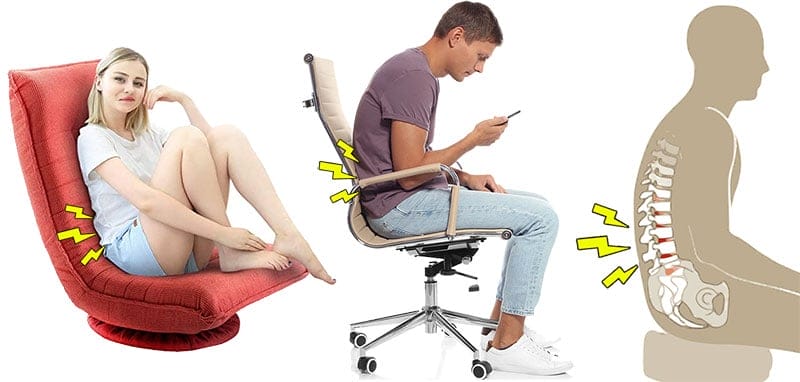 Health problems caused by slouching
