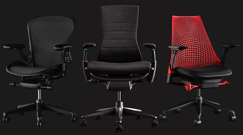 Herman Miller gaming chair collection