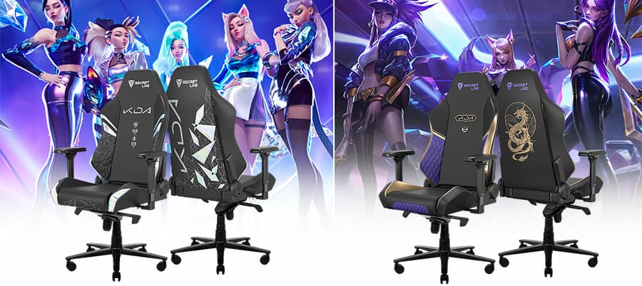 K/DA gaming chairs