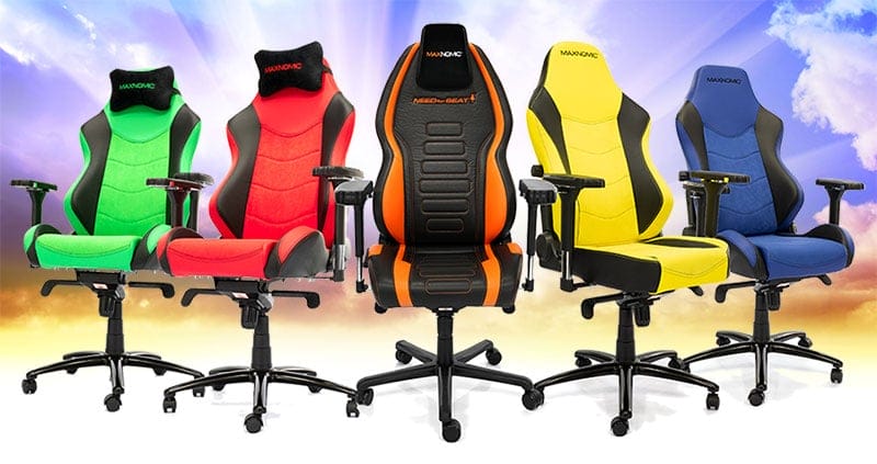 Maxnomic gaming chairs on sale in the EU