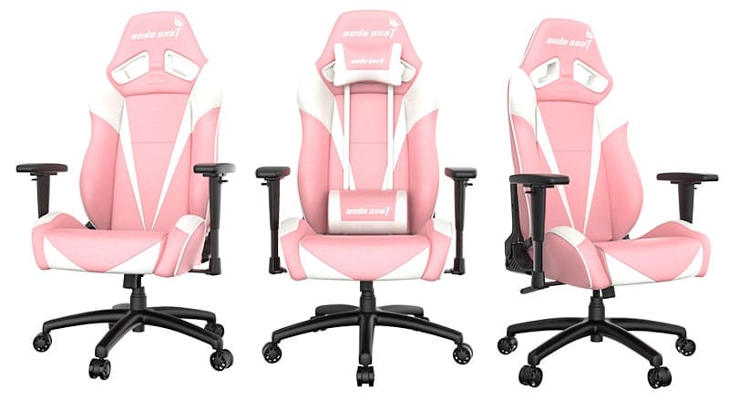 Anda Seat Pretty in Pink gaming chair