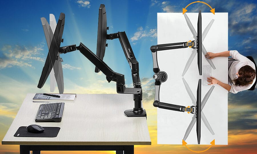 Ultimate ergonomic workstation setup