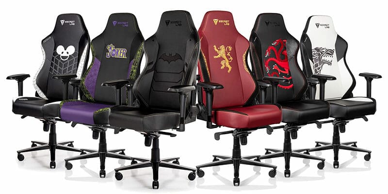 Secretlab licensed entertainment gaming chairs