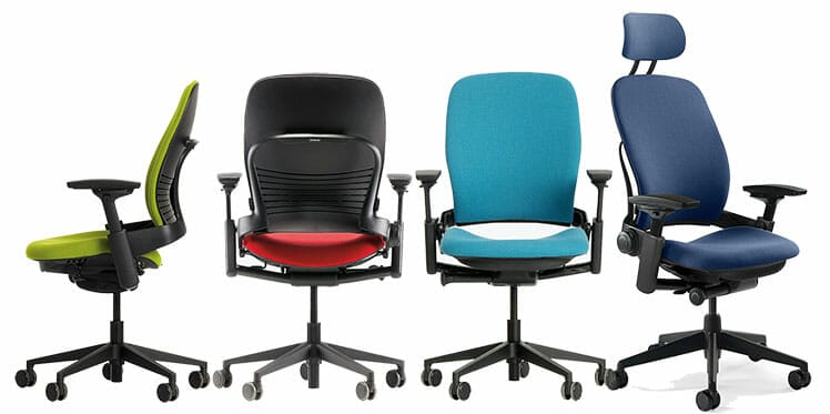 Steelcase Leap ergonomic office chairs
