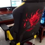 Cyberpunk Titan chair rear view