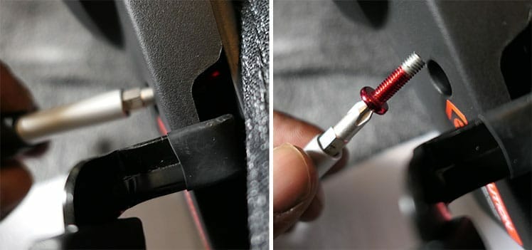 Secretlab chair screw removal
