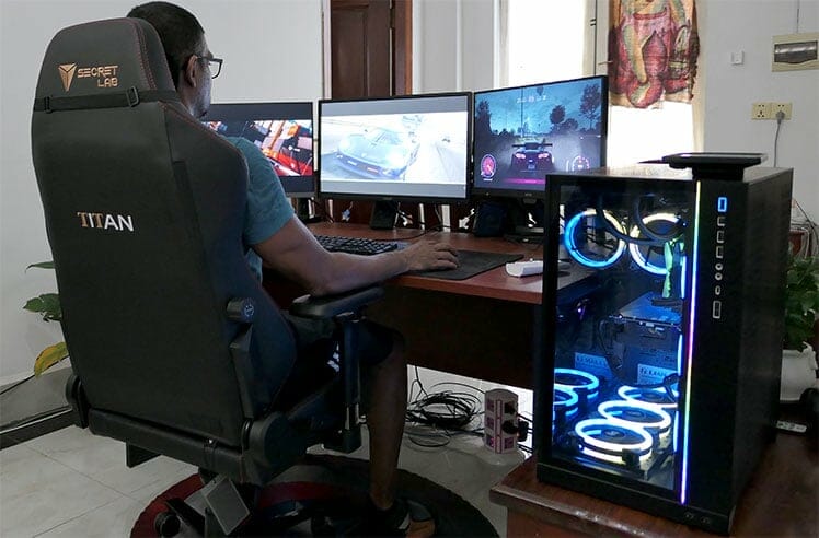 Secretlab ergonomic workstation