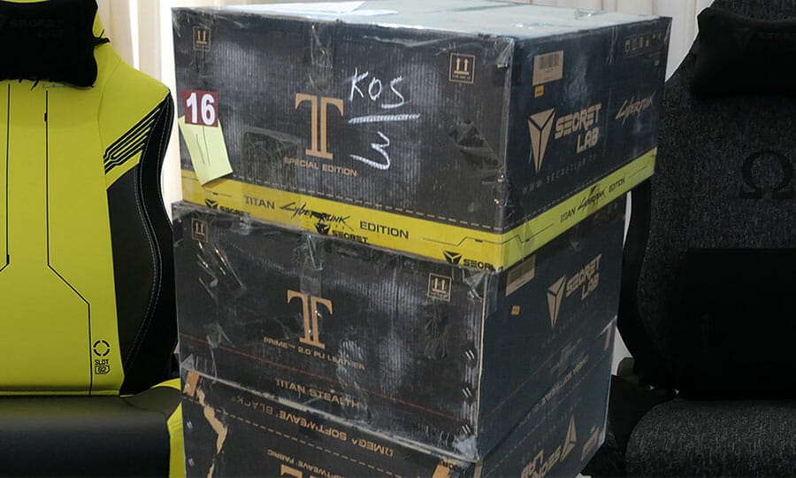 Secretlab titan box size new arrivals