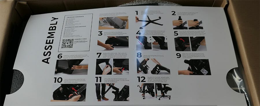 Secretlab chair assembly instructions
