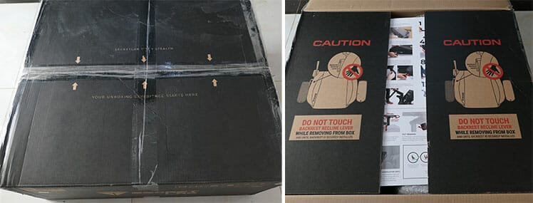 Secretlab chair unboxing