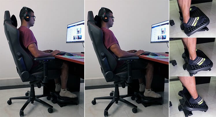 proper way to sit in gaming chair