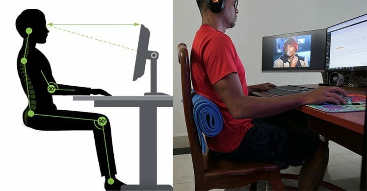 DIY ergonomic lumbar support