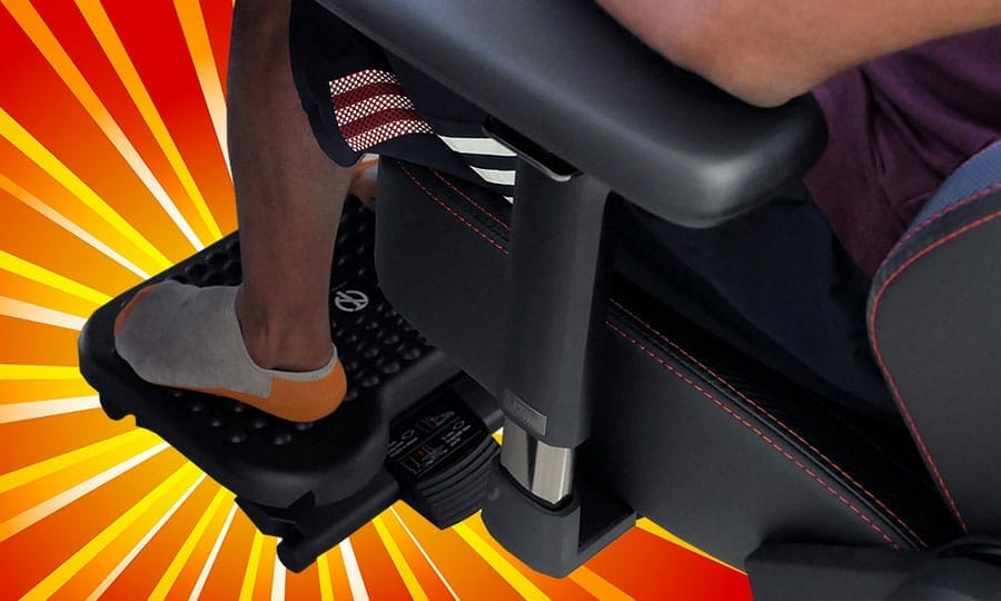 Ergonomic footrest introduction