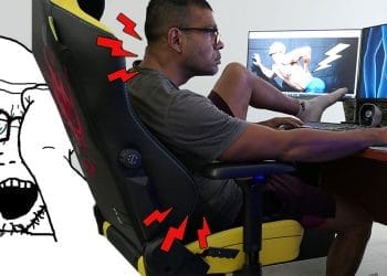 Why is my gaming chair hurting my back?